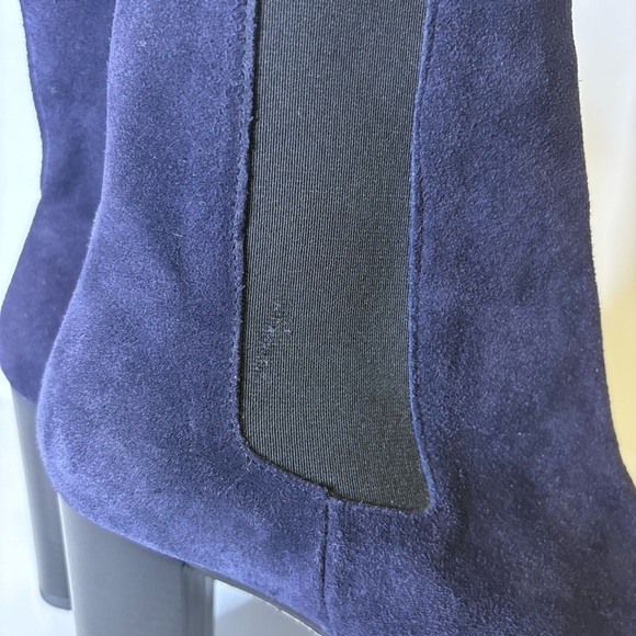 Antonio De Faria and Black Heeled Chelsea Boots with Elastic Panels Size 40 - Picture 9 of 9